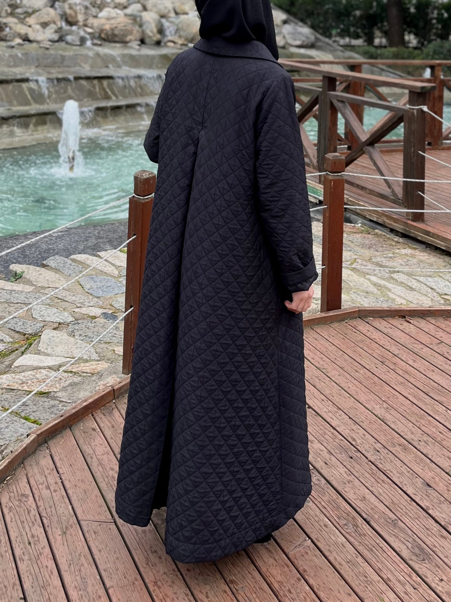 Thin Quilted Coat