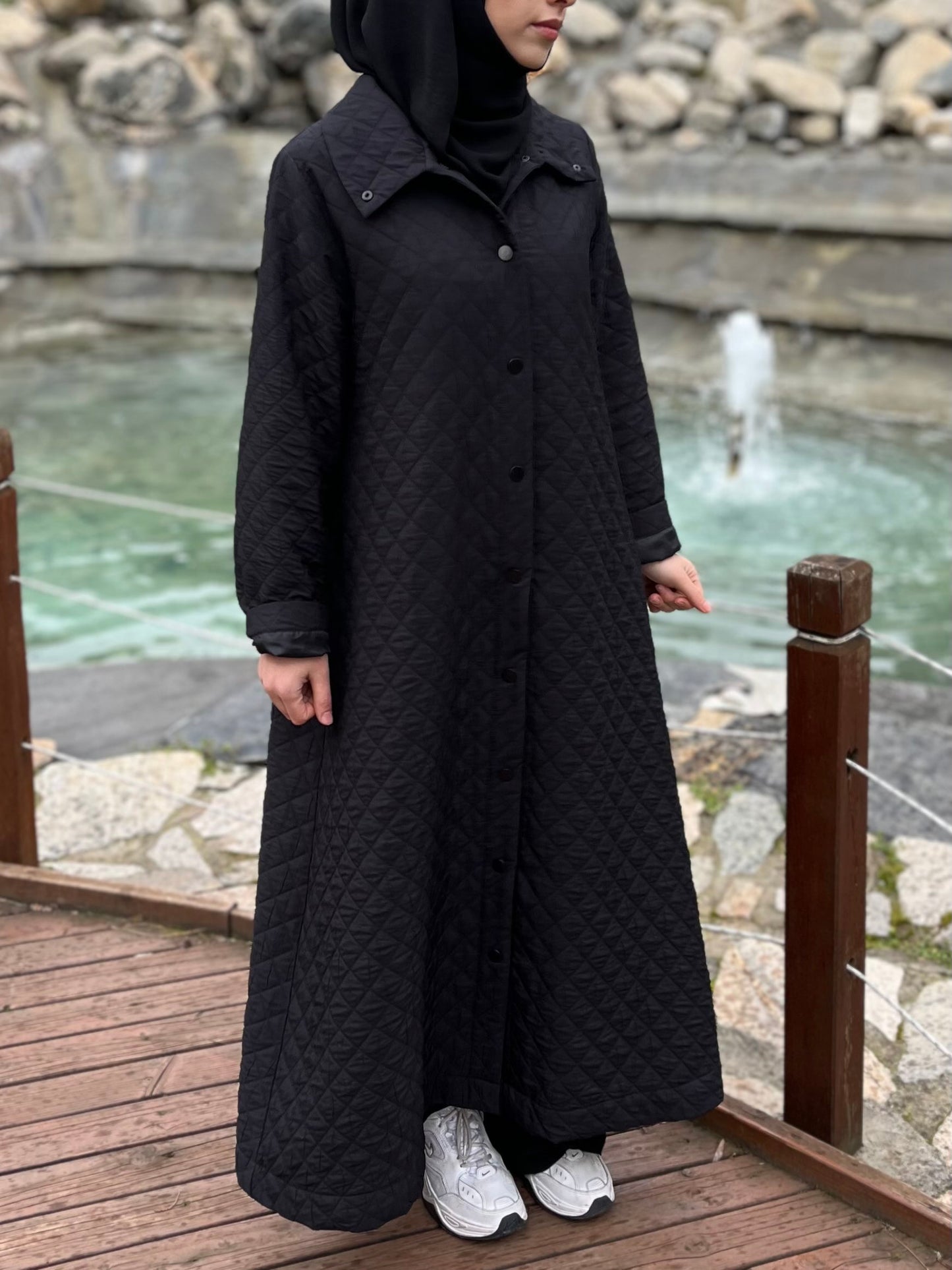 Thin Quilted Coat