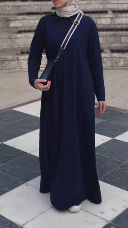 Lacivert Lacost Elbise